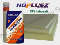 Hőplusz XPS zártcellás lábazati hőszigetelő alaprendszer 